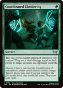 Coordinated Clobbering (DSK-173) [Duskmourn: House of Horror]