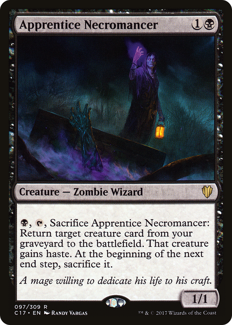 Apprentice Necromancer (C17-097) [Commander 2017]