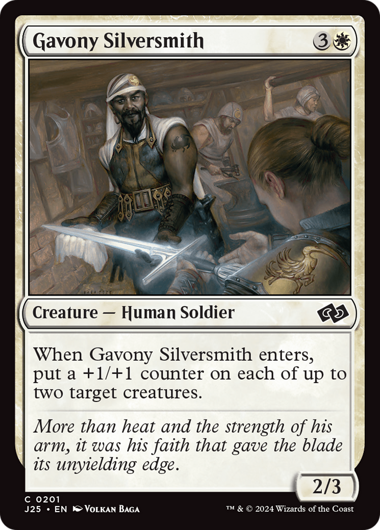 Gavony Silversmith (J25-201) [Foundations Jumpstart]