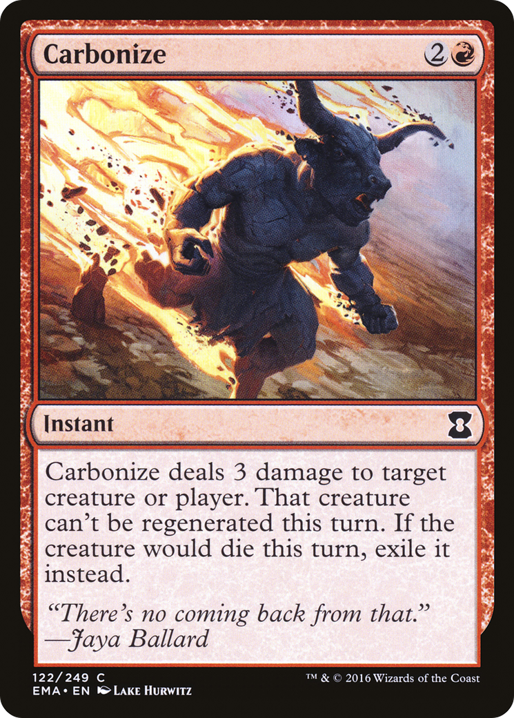 Carbonize (EMA-122) [Eternal Masters] Foil