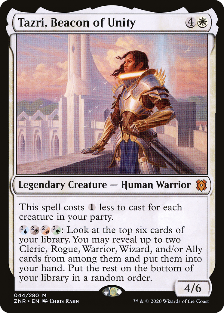 Tazri, Beacon of Unity (ZNR-044) [Zendikar Rising]