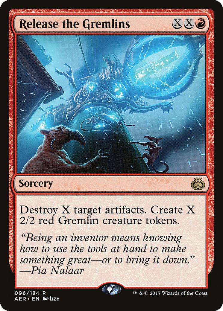 Release the Gremlins (AER-096) [Aether Revolt]