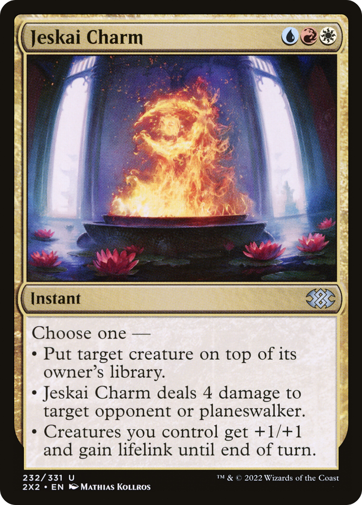 Jeskai Charm (2X2-232) [Double Masters 2022]
