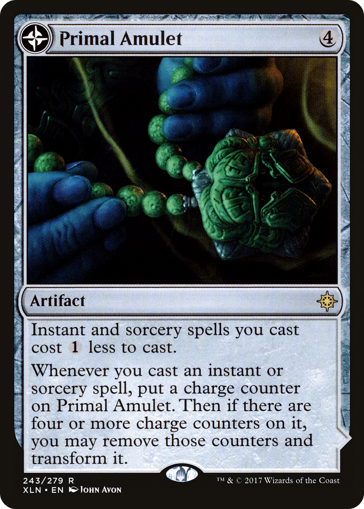 Primal Amulet (XLN-243) [Ixalan]