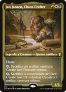 Jan Jansen, Chaos Crafter (Foil Etched) (CLB-535) [Commander Legends: Battle for Baldur's Gate] Foil