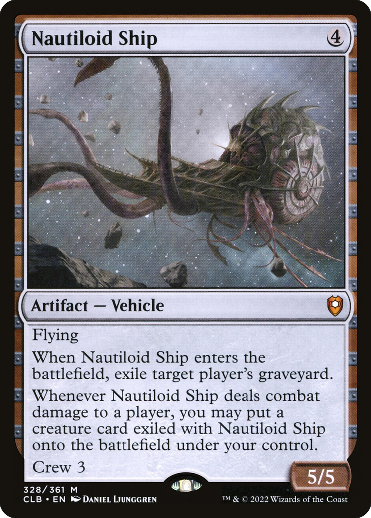 Nautiloid Ship (CLB-328) [Commander Legends: Battle for Baldur's Gate]