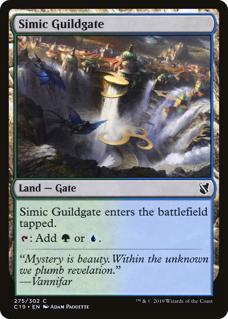Simic Guildgate (C19-275) [Commander 2019]