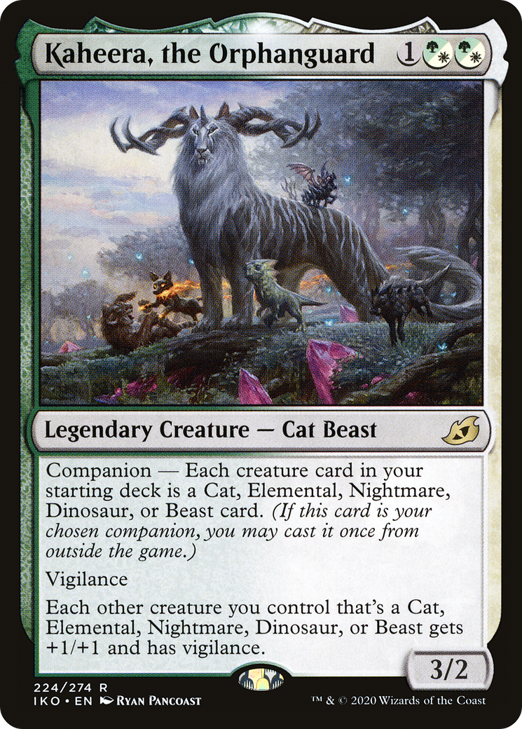 Kaheera, the Orphanguard (IKO-224) [Ikoria: Lair of Behemoths]: (companion)