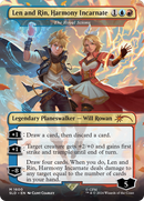 The Royal Scions (SLD-1600) [Secret Lair Drop] / Len and Rin, Harmony Incarnate (Borderless)