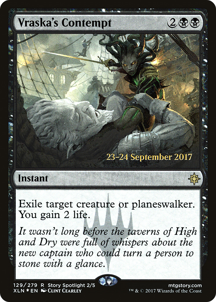 Vraska's Contempt (PRE-129S) [Ixalan Promos] Foil