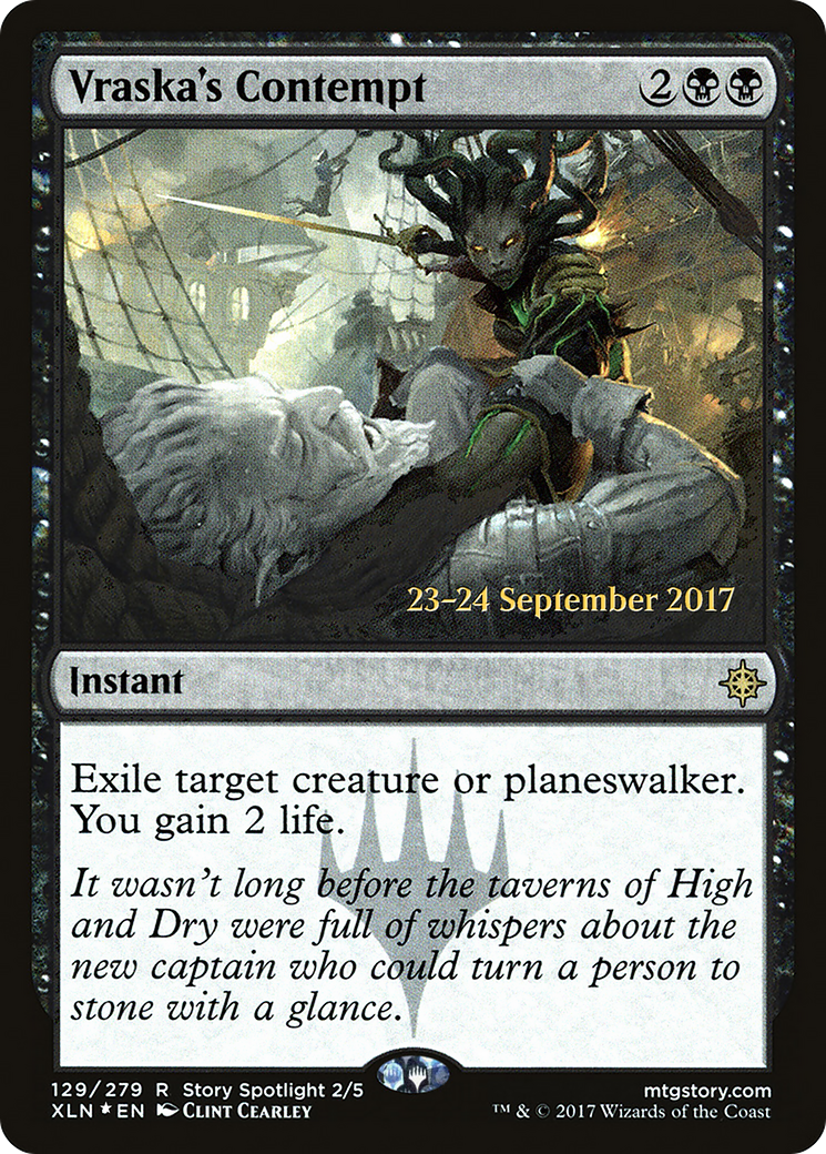 Vraska's Contempt (PRE-129S) [Ixalan Promos] Foil