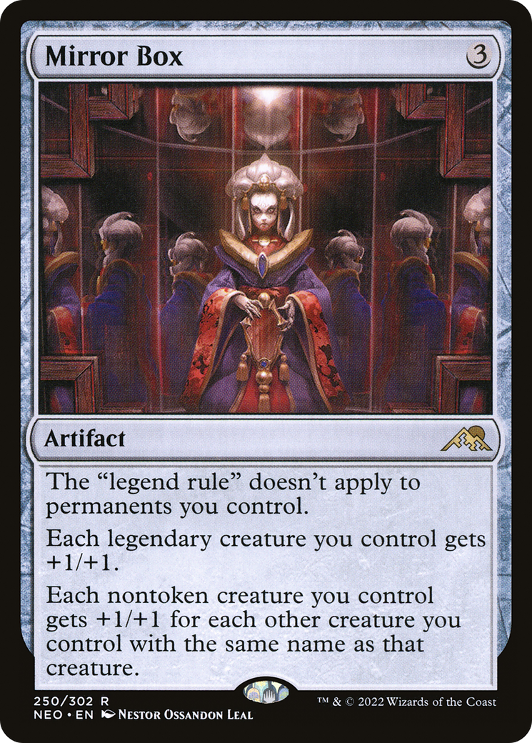 Mirror Box (NEO-250) [Kamigawa: Neon Dynasty] Foil