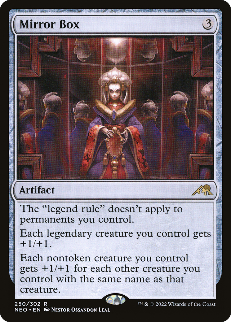 Mirror Box (NEO-250) [Kamigawa: Neon Dynasty] Foil