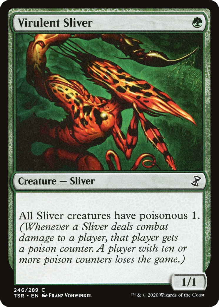 Virulent Sliver (TSR-246) [Time Spiral Remastered]