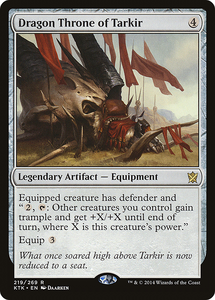 Dragon Throne of Tarkir (KTK-219) [Khans of Tarkir] Foil