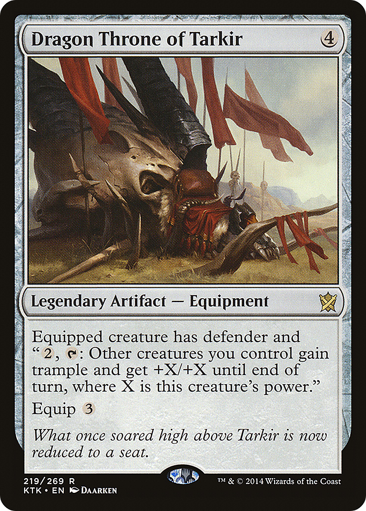 Dragon Throne of Tarkir (KTK-219) [Khans of Tarkir]
