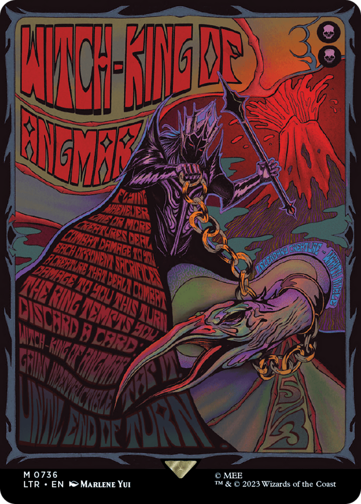 Witch-king of Angmar (LTR-736) [The Lord of the Rings: Tales of Middle-earth] (Borderless)