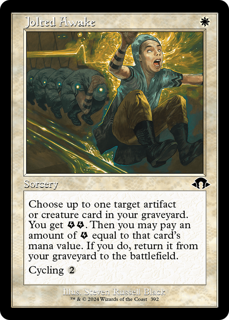 Jolted Awake (MH3-392) [Modern Horizons 3] Foil