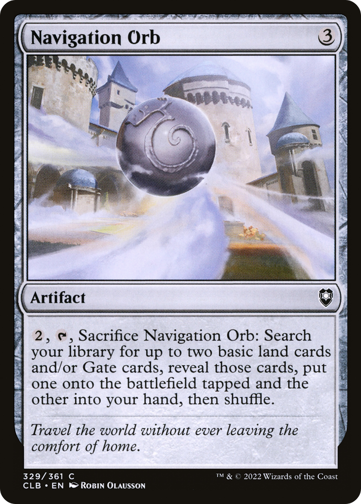 Navigation Orb (CLB-329) [Commander Legends: Battle for Baldur's Gate]