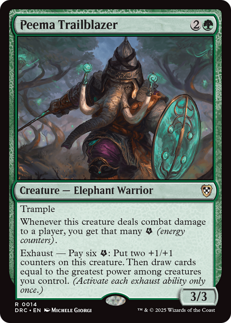 Peema Trailblazer (DRC-014) [Commander: Aetherdrift]
