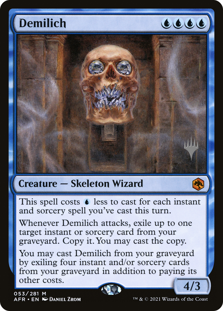 Demilich (PPAFR-53P) [Promo Pack: Adventures in the Forgotten Realms Promos]