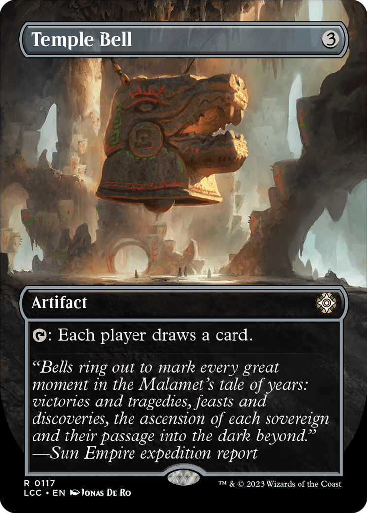 Temple Bell (LCC-117) [The Lost Caverns of Ixalan Commander] (Borderless)
