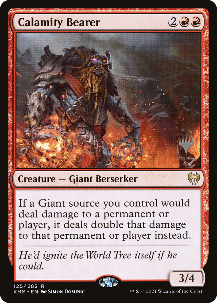 Calamity Bearer (PPKHM-125P) [Kaldheim Promos]