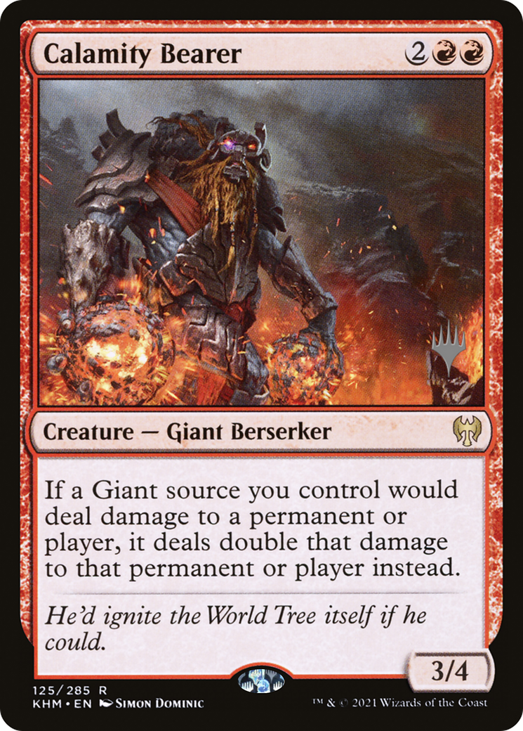 Calamity Bearer (PPKHM-125P) [Promo Pack: Kaldheim Promos]