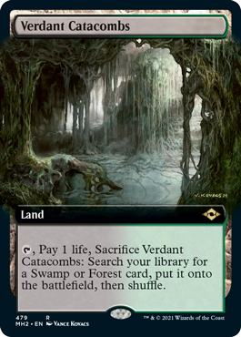Verdant Catacombs (MH2-479) [Modern Horizons 2]: (Extended Art)