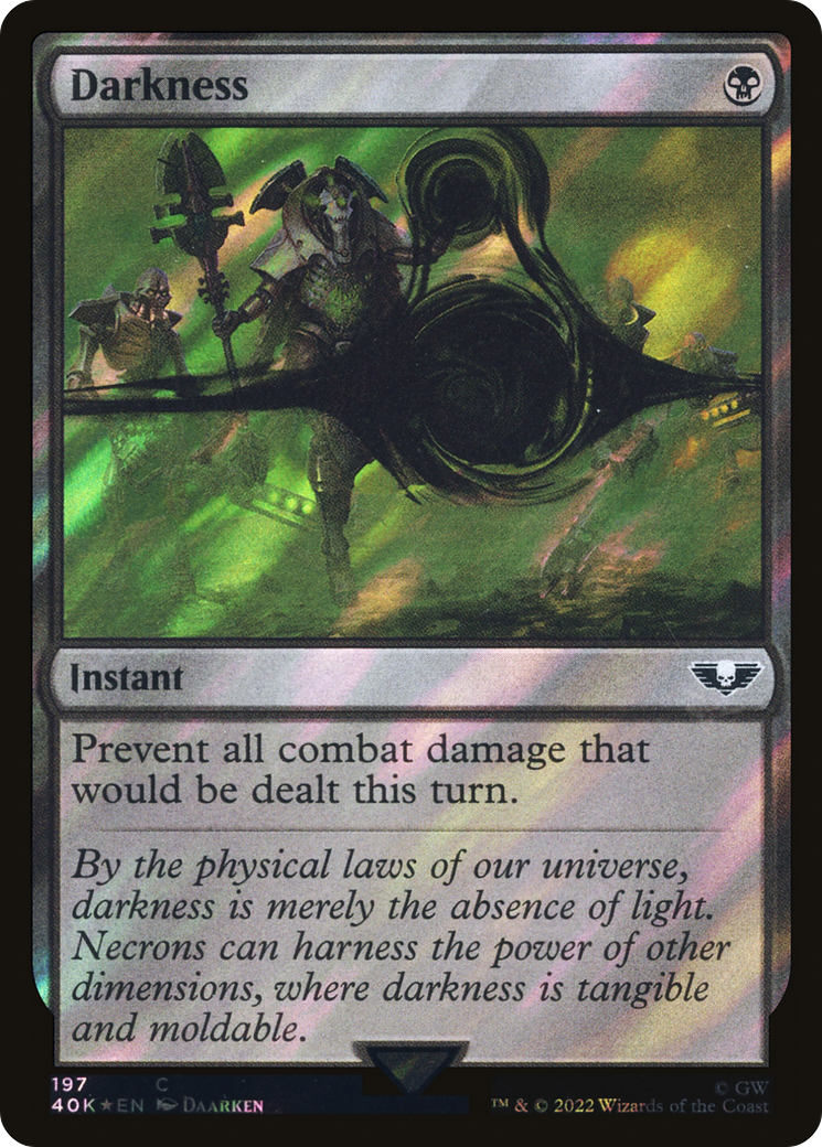 Darkness (40K-197★) [Warhammer 40,000 Commander] Foil