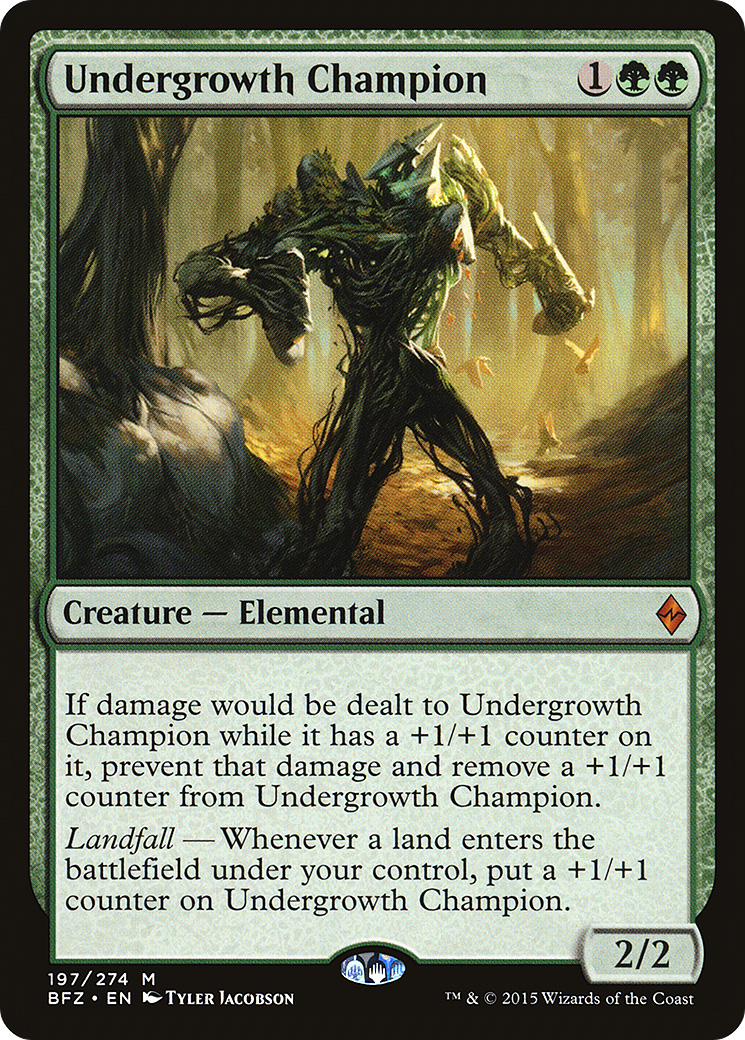 Undergrowth Champion (BFZ-197) [Battle for Zendikar]