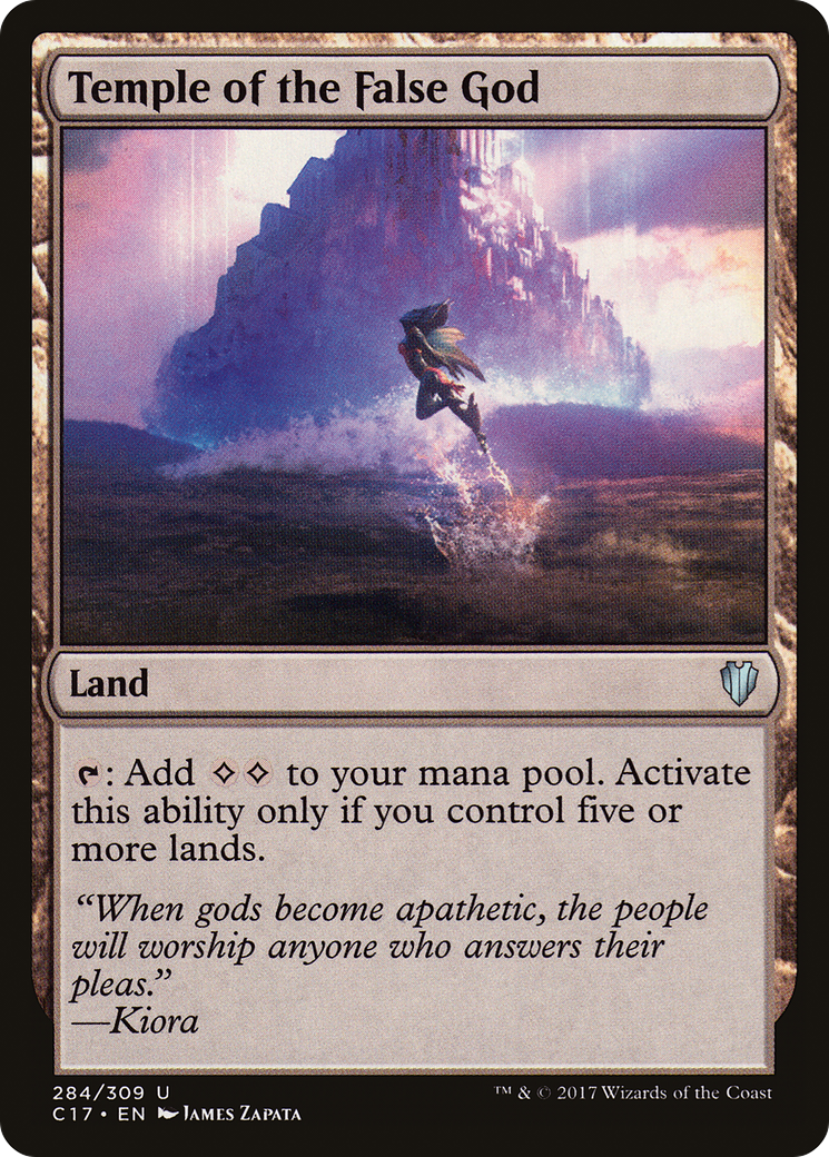 Temple of the False God (C17-284) [Commander 2017]