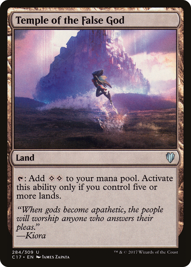 Temple of the False God (C17-284) [Commander 2017]