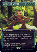 Unnatural Growth (SLD-865) [Secret Lair Drop] (Borderless) Foil