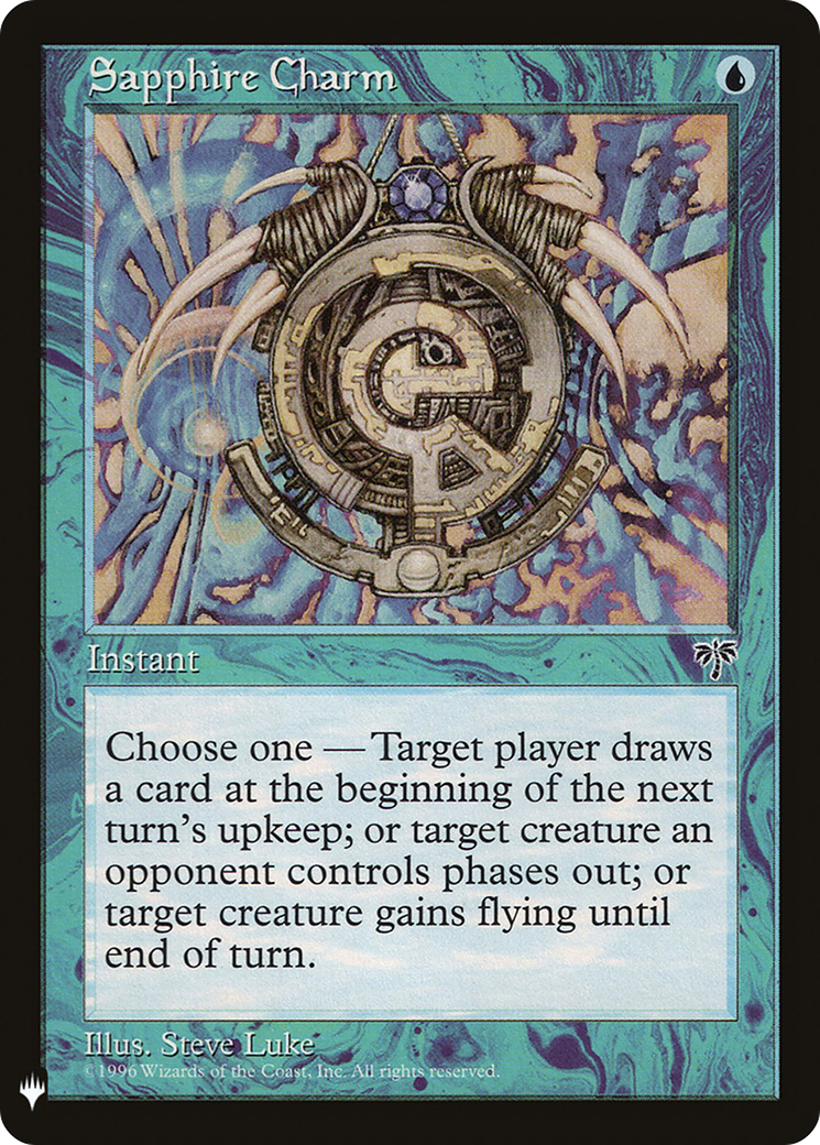 Sapphire Charm (LIST-MIR-89) [The List]