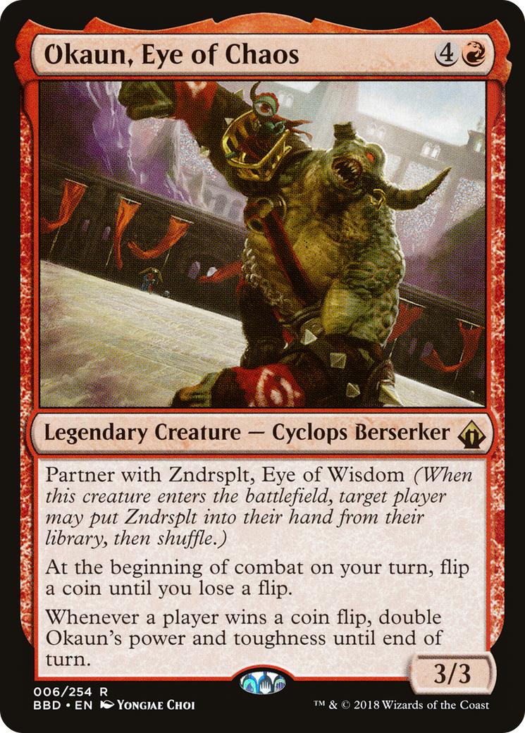 Okaun, Eye of Chaos (BBD-006) [Battlebond]