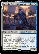 Lavinia, Foil to Conspiracy (CLU-036) [Ravnica: Clue Edition]