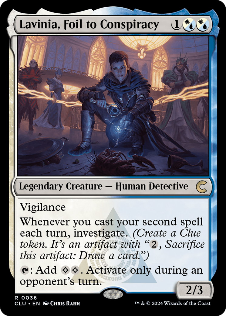 Lavinia, Foil to Conspiracy (CLU-036) [Ravnica: Clue Edition]