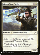 Ondu War Cleric (LIST-OGW-31) [The List]