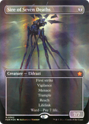 Sire of Seven Deaths (FDN-362) [Foundations] (Borderless) Foil