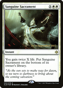 Sanguine Sacrament (PRE-33S) [Ixalan Promos] Foil