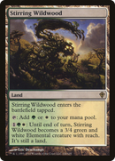 Stirring Wildwood (WWK-144) [Worldwake] Foil