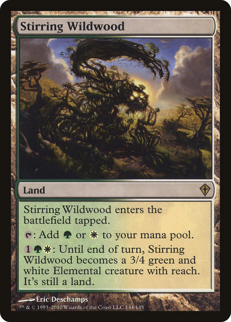 Stirring Wildwood (WWK-144) [Worldwake]