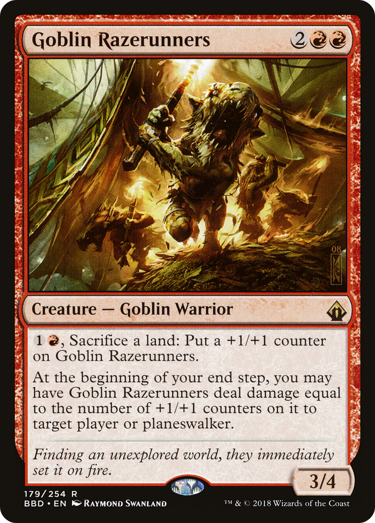 Goblin Razerunners (BBD-179) [Battlebond]