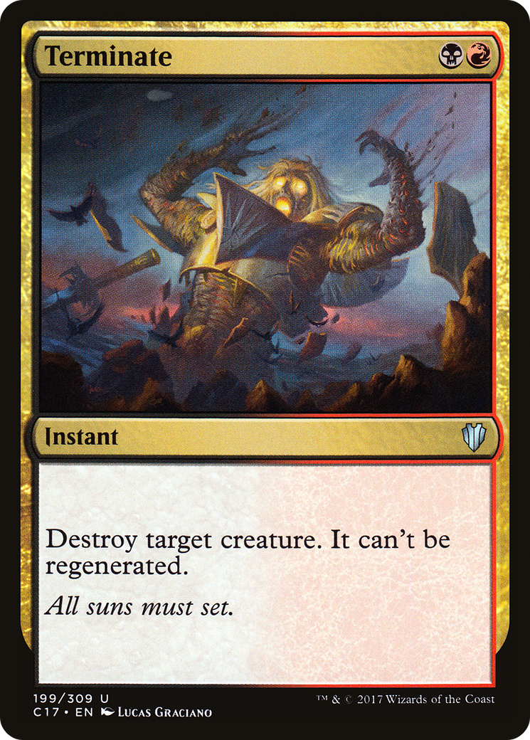 Terminate (C17-199) [Commander 2017]
