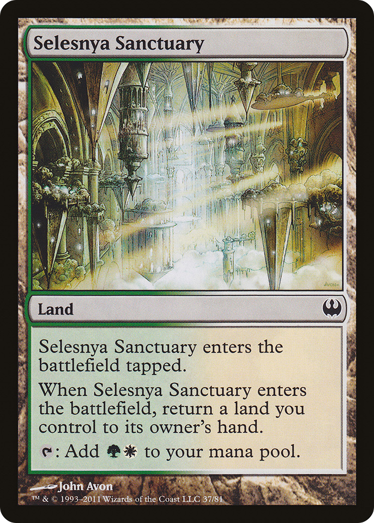 Selesnya Sanctuary (DDG-037) [Duel Decks: Knights vs. Dragons]