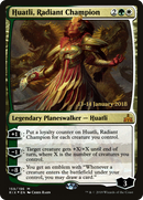 Huatli, Radiant Champion (PRE-159S) [Rivals of Ixalan Promos] Foil