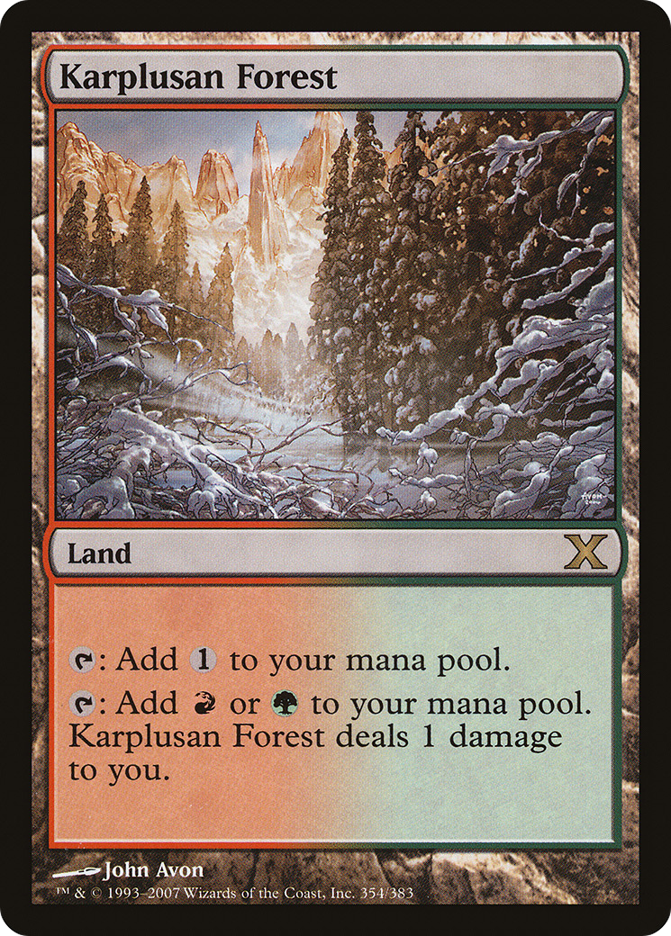 Karplusan Forest (10E-354) [Tenth Edition]