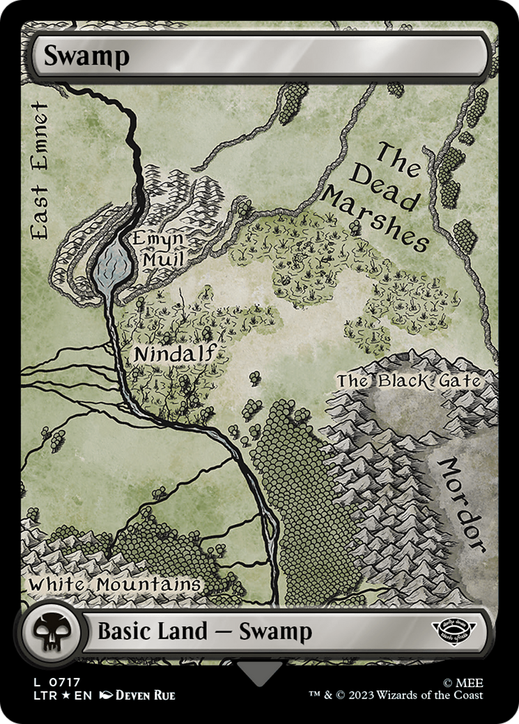 Swamp (LTR-717) [The Lord of the Rings: Tales of Middle-earth] Foil