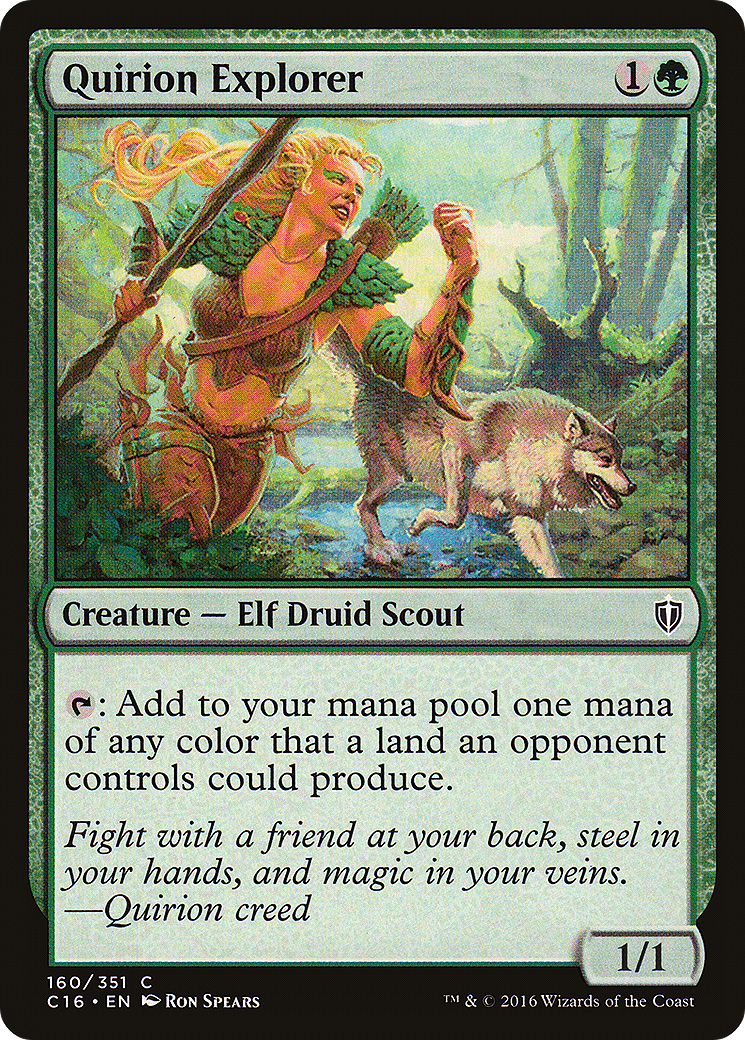 Quirion Explorer (C16-160) [Commander 2016]